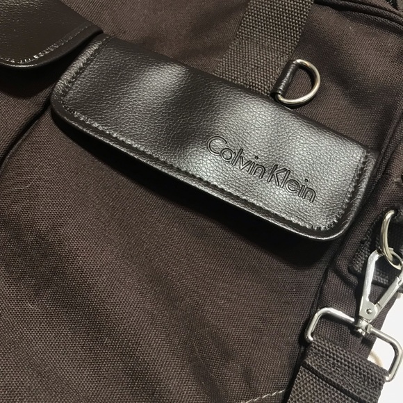 calvin klein laptop bag men's